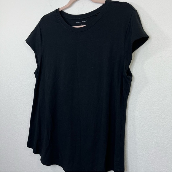 Universal Standard Ashely Cap Sleeve Tee Black size 14/16 - Picture 3 of 9